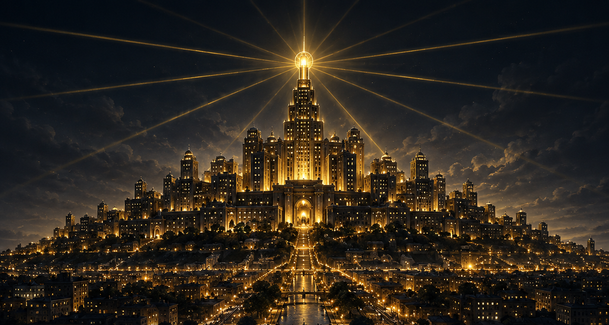Kush Heights — The Ancestral Crown, the citadel of the city